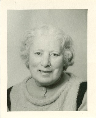 Bertha Sander, Passfoto von 1969