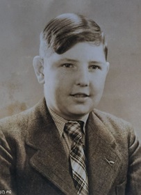Dorittas Bruder Arno Sternschuss, geboren 1927, auf einem Bild von 1937