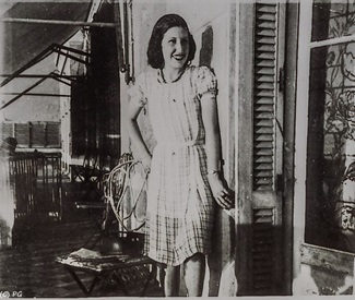 Doritta im Alter von 18 Jahren, 1941