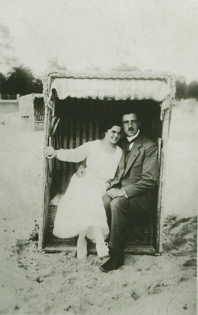 Martha und Alfred Alsberg in der Sommerfrische, 20er Jahre