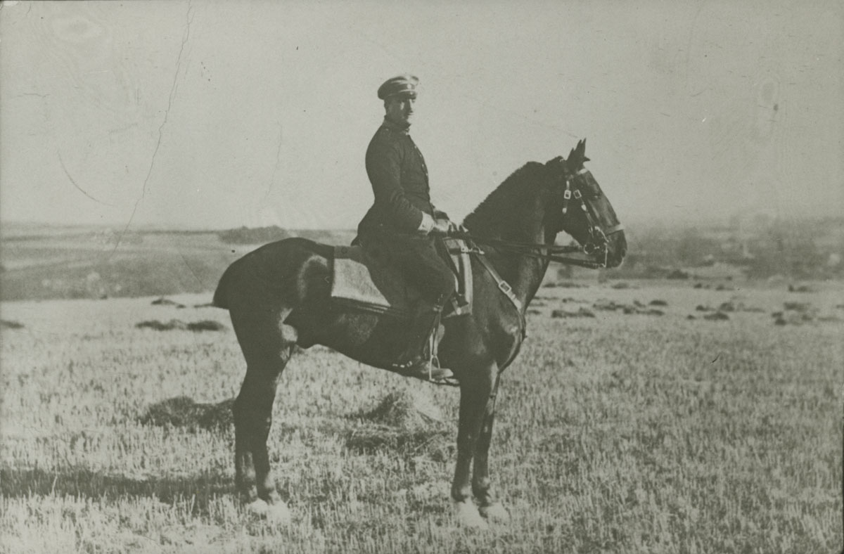 Alfred Alsberg als Soldat 1915